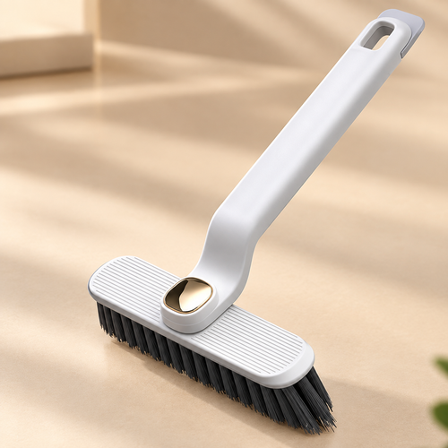 360° Rotating Crevice Cleaning Brush – Hard Bristle Deep Cleaning Tool