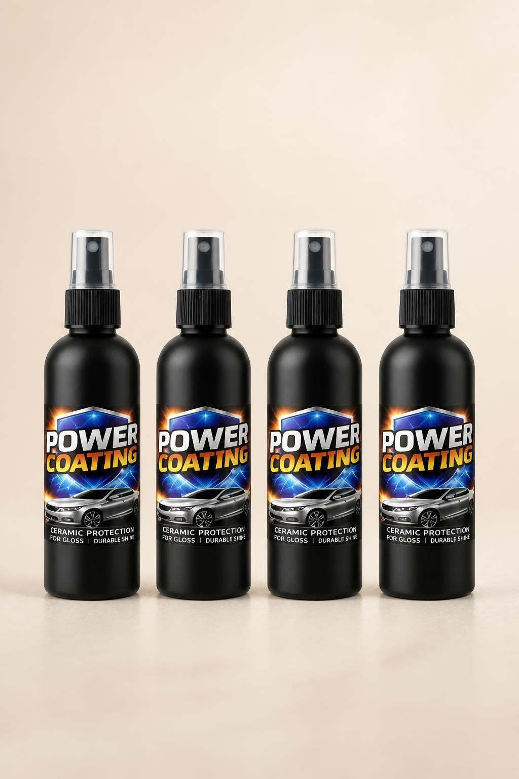 Nano Ceramic Coating Spray for Car | Deep Gloss (Pack of 4)