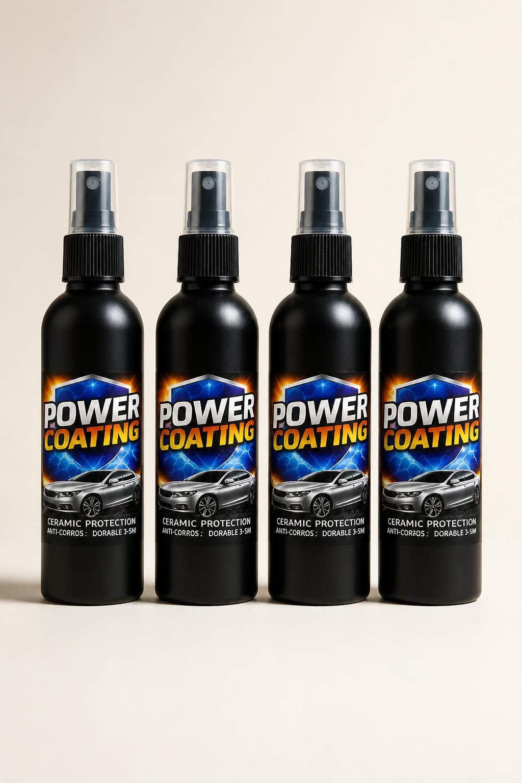 Nano Ceramic Coating Spray for Car | Deep Gloss (Pack of 4)